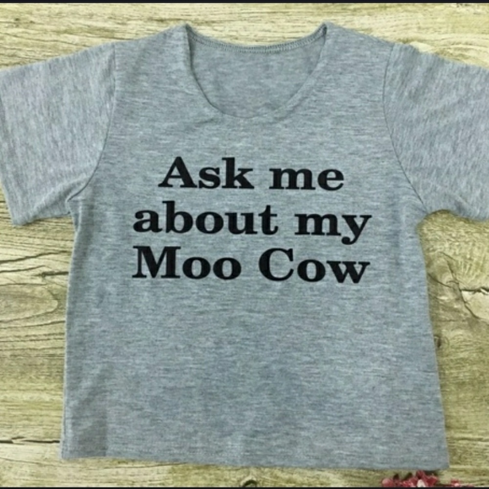 Brand new unisex funny tee for kids.
